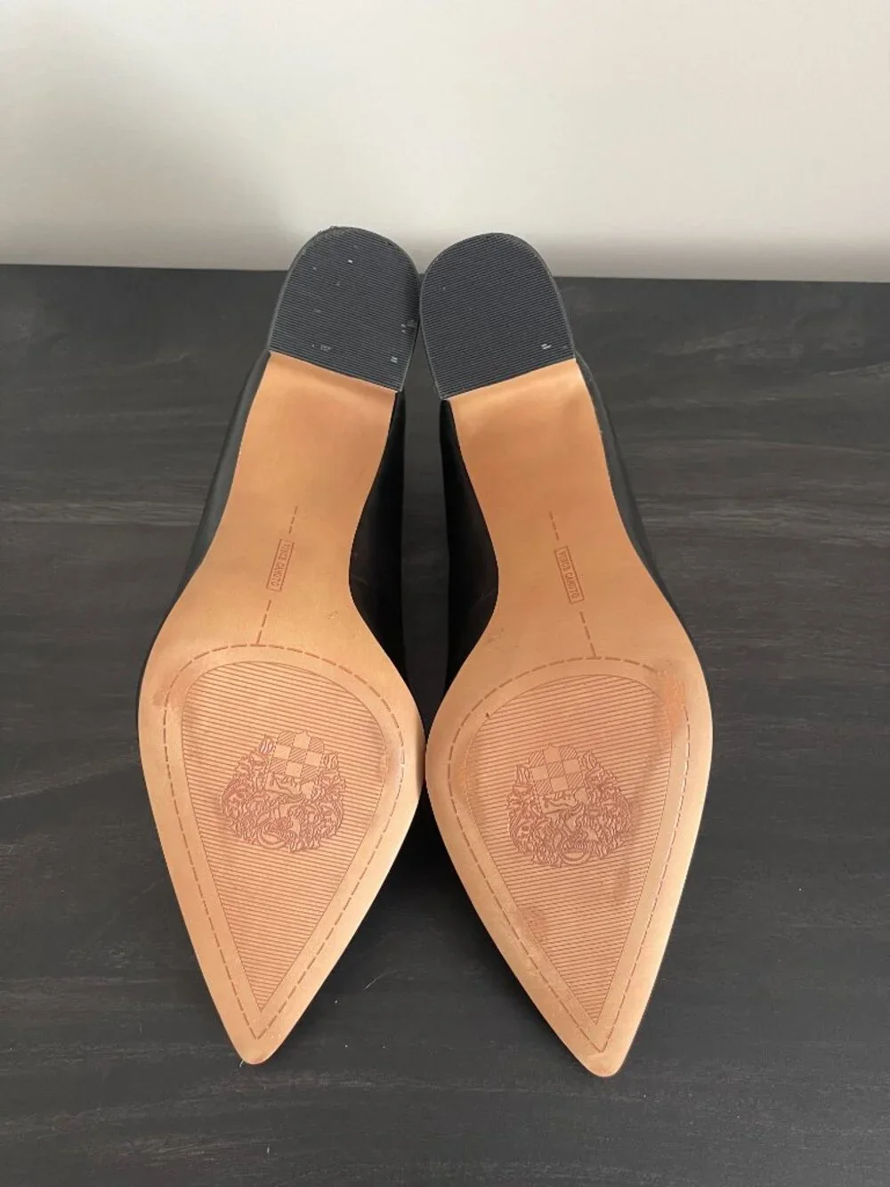 Vince Camuto Black Ableen Pump Heels - Women's Size 10M